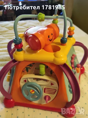 Детски музикален куб, снимка 3 - Музикални играчки - 48637324