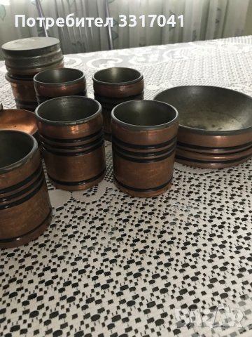 Сервиз за греяно вино и аксесоари към него, ръчна изработка, снимка 6 - Сервизи - 42142982