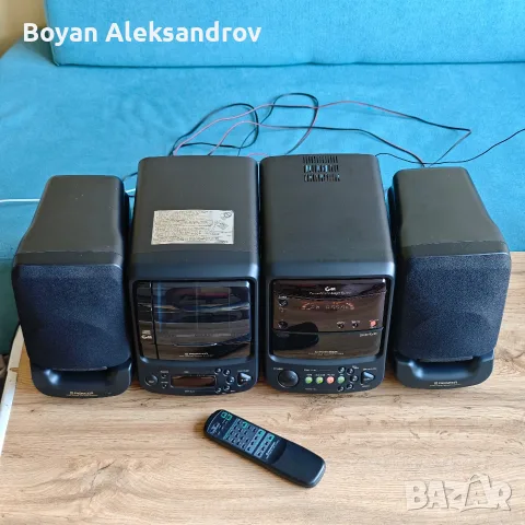 Ретро микро аудио система Pioneer X-QT3 с 25-дисков CD changer и реверсивна касета, снимка 6 - Аудиосистеми - 55753291