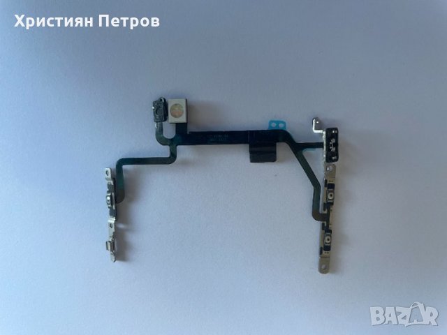 Лентов кабел със странични бутони и светкавица за iPhone 8, снимка 2 - Резервни части за телефони - 35790555