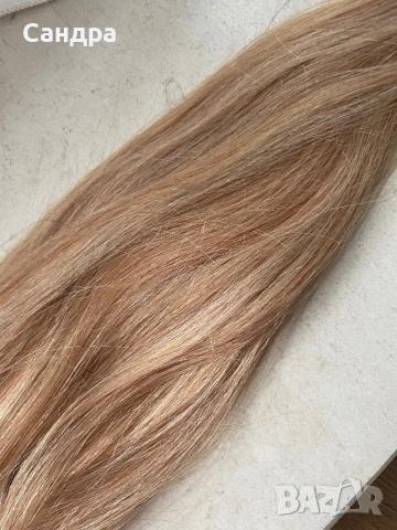 Естествена руса коса, снимка 5 - Аксесоари за коса - 53644778