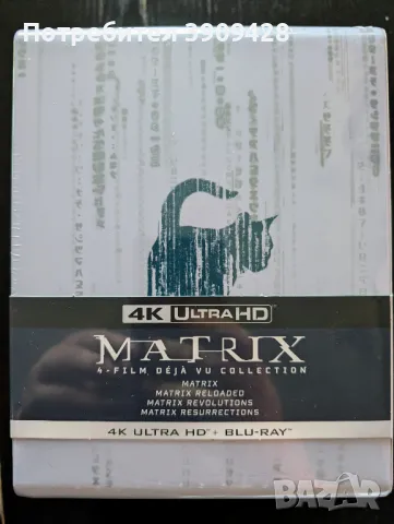 Matrix: Déjà vu (4K UltraHD steelbook collection) / Матрицата: Дежа вю (стилбук колекция), снимка 4 - Екшън - 47643794