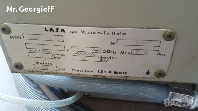 Чашомиялна машина LASA LB 356, ITALY, снимка 2 - Обзавеждане за заведение - 41786593