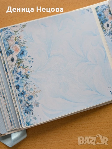 Ръчно изработен албум за моминско парти, подарък за булка, снимка 3 - Подаръци за сватба - 53474892