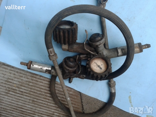 пистолети за компресори гуми със манометри