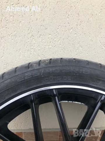 алуминиеви джанти 18" за Mercedes Sport Package с гуми Nokian, снимка 4 - Гуми и джанти - 55779449