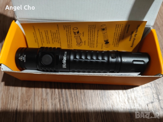 Wurkkos Fc12c Тактическо фенерче, снимка 2 - Екипировка - 52941367