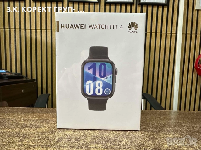 НОВ Huawei Watch Fit 4 Black, запечатан, снимка 5 - Смарт часовници - 52646815
