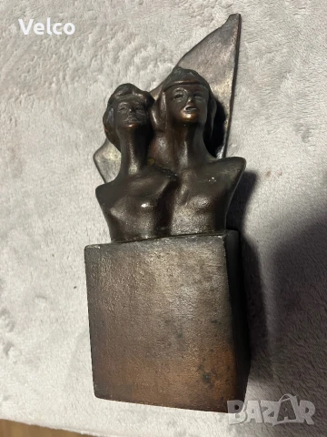 Бюст статуя фигурка съветски  буденовски воиник