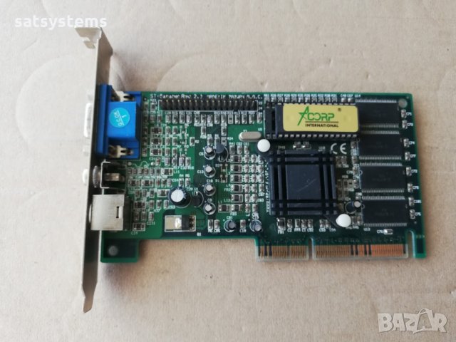 Видео карта Acorp ST-Savage rev2.1 8MB AGP