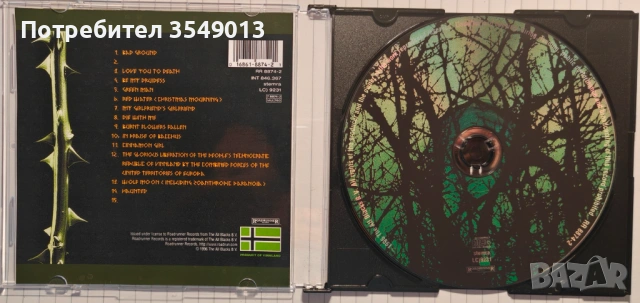 Неофициални cd / цд компакт дискове - нови - Type O Negative, Tony Iommi & Glenn Hughes, снимка 11 - CD дискове - 53414772