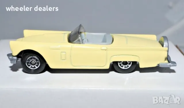 Метална количка Matchbox 1957 Yellow T-Bird , снимка 3 - Колекции - 50429826