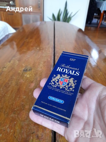 Стара кутия от цигари Rothmans #4, снимка 2 - Колекции - 42204205