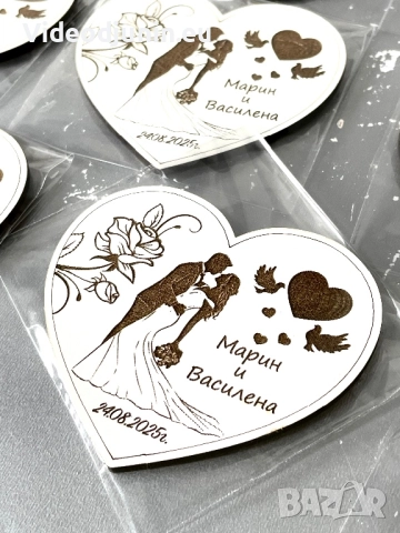Сватбени сувенири, снимка 3 - Подаръци за сватба - 49321429