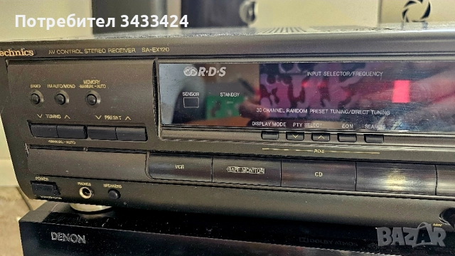 Усилвател Technics sa ex120, снимка 2 - Ресийвъри, усилватели, смесителни пултове - 52452040