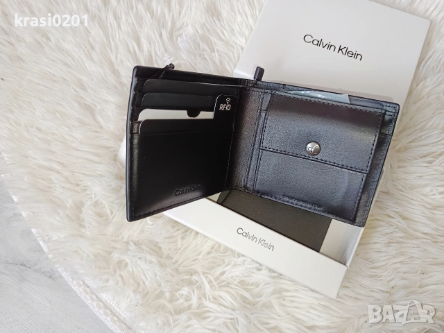 Оригинален, мъжки портфейл на Calvin Klein , снимка 12 - Портфейли, портмонета - 53338672
