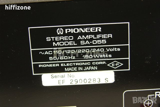 УСИЛВАТЕЛ   Sound mixser Pioneer sa-055 , снимка 10 - Ресийвъри, усилватели, смесителни пултове - 34064891