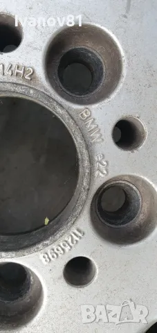 2 броя оригинални алуминиеви джанти за бмв e9 e12 e23 е28 14 5x120 6j et22  1125698, снимка 7 - Гуми и джанти - 47573520