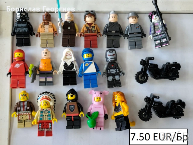 Оригинални лего минифигурки lego star wars /ninjago/ и други, снимка 9 - Образователни игри - 33848004