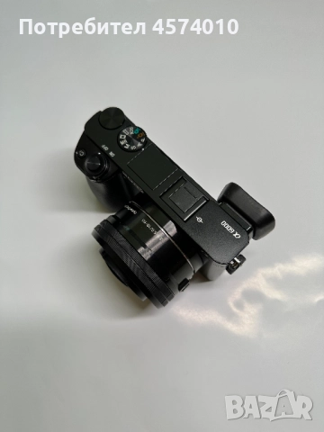 Sony A6000+16-50 обектив + 3 батерии, снимка 2 - Фотоапарати - 51471608