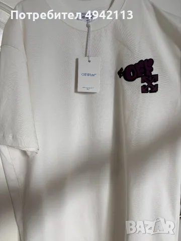 Тениска Off-White Virgil Abloh design, снимка 2 - Тениски - 55977526