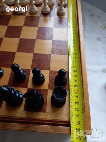 немски дървен шах, снимка 7 - Шах и табла - 44369770