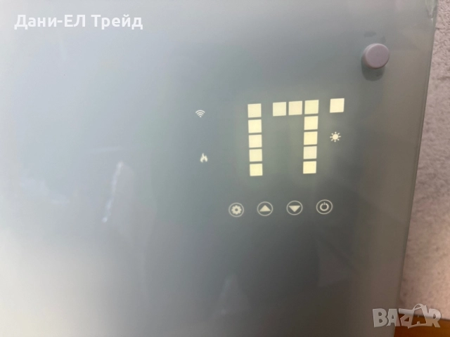 Стъклен конвектор KESSER K-GHP-22, снимка 2 - Отоплителни печки - 52189548