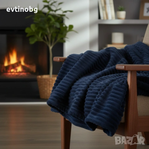 Меко и ватирано микрофибърно одеяло 200x220 см за топъл и стилен сън, снимка 4 - Олекотени завивки и одеяла - 53777970