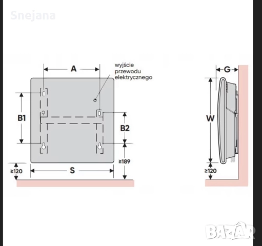 Конвекторна печка за 80€ от 220€, снимка 2 - Отоплителни печки - 51154365