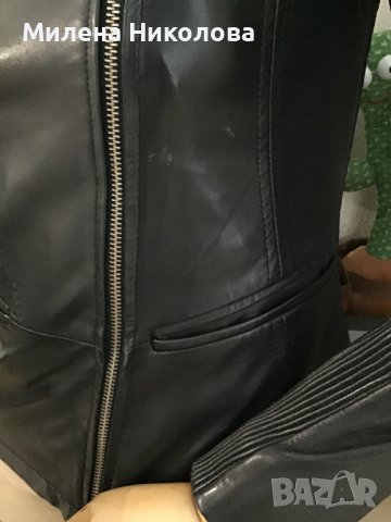 Яке естеств.мека кожа Xs, снимка 6 - Якета - 41224381