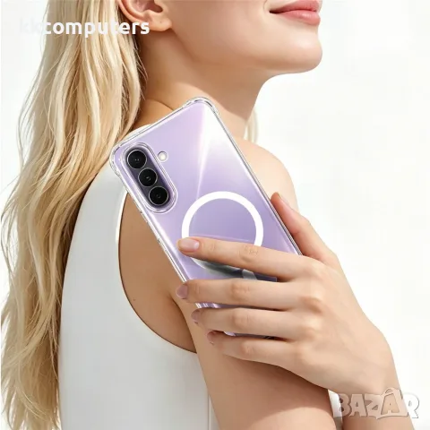 IMAK за Samsung Galaxy M47 5G / A27 5G Магнитен Airbag Удароустойчив TPU Калъф със Скрийн Протектор , снимка 7 - Калъфи, кейсове - 55852210