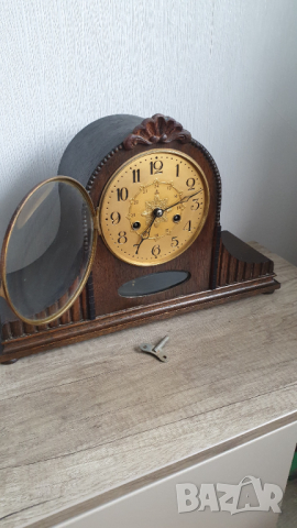 	Настолен каминен механичен часовник , снимка 11 - Антикварни и старинни предмети - 44760372