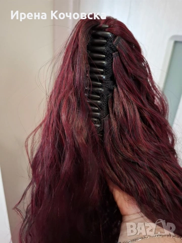Опашка от био синтетична коса, снимка 5 - Аксесоари за коса - 53663970