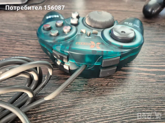 X shocker PS1 контролер, снимка 3 - Аксесоари - 56250369