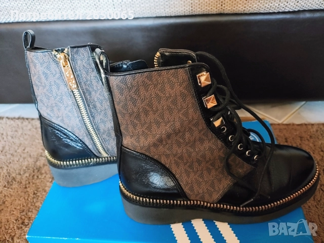 Орг.боти MICHAEL KORS естествена кожа - 36 номер!, снимка 10 - Дамски боти - 52443104