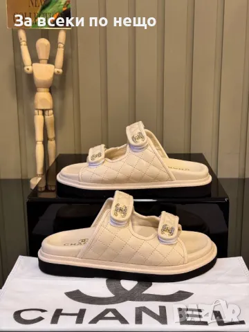 Chanel Дамски Чехли Шанел - 3 Налични Цвята Код E272, снимка 13 - Чехли - 50415283