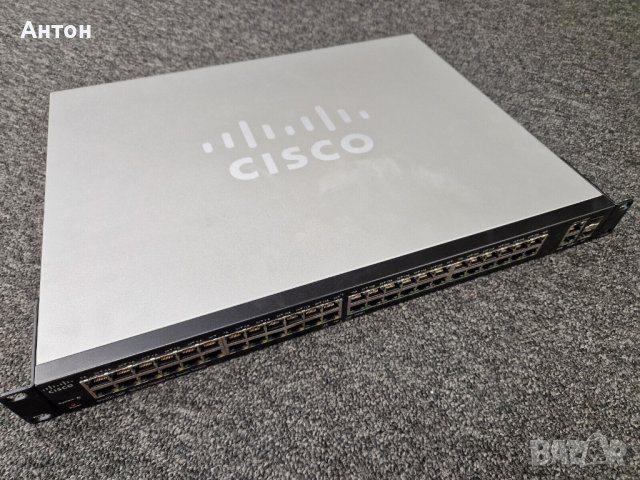 Cisco SG 200-50P 50-port Gigabit PoE Smart Switch , снимка 2 - Суичове - 42155038