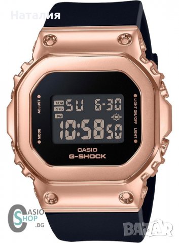 Дамски часовник CASIO G-SHOCK GM-S5600PG-1E.