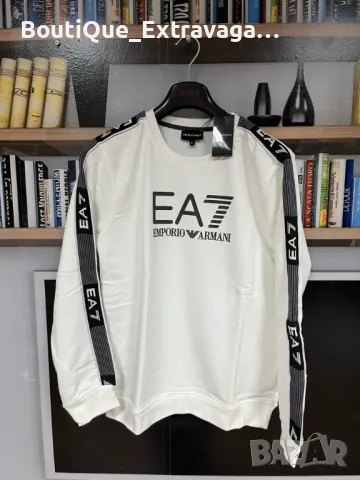 Мъжка блуза EA7 White !!!