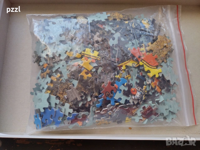 Пъзел "American Truck” Schmidt 1980г. 500 части, снимка 3 - Пъзели - 53139371