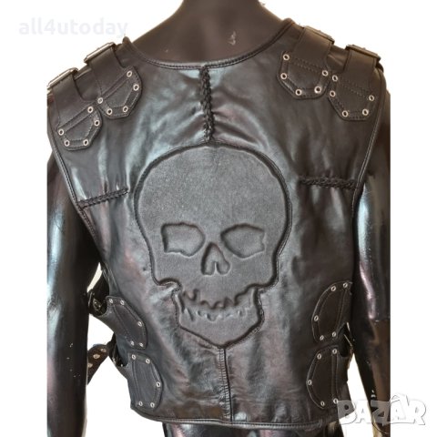 Елек от естествена кожа само по поръчка, снимка 1