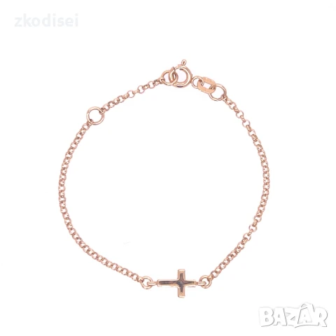 Златна детска гривна 1,25гр. 13,0см. 14кр. проба:585 модел:32199-2