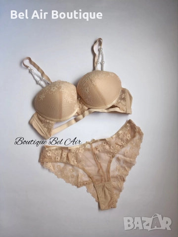 Ново! Секси дамско бельо, сутиен и бикини, бельо комплект, снимка 7 - Бельо - 52632447