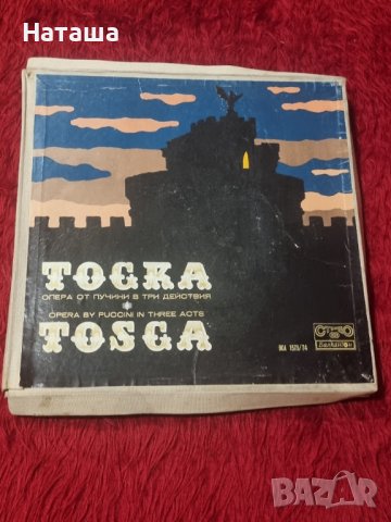 Грамофонни плочи - Тоска, опера от Пучини в три действия , снимка 3 - Грамофонни плочи - 41948453
