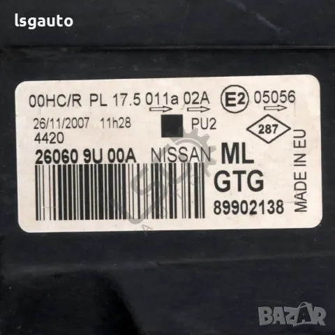 Ляв фар Nissan Note I (E11) 2005-2012 ID:146601, снимка 4 - Части - 50347768