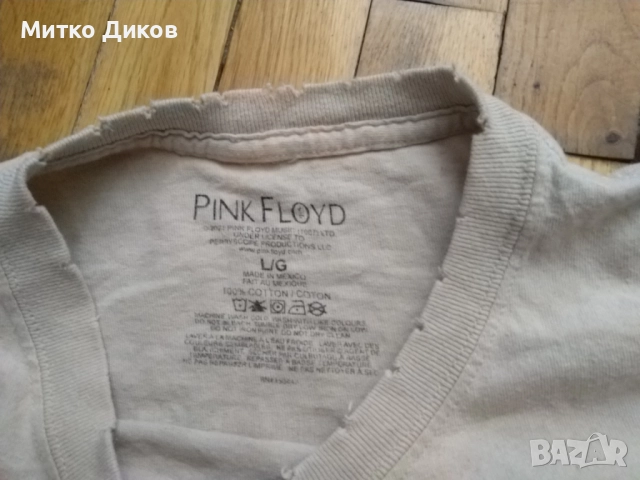Pink Floyd Animals Tour 1977 Shirt Looks worn тениска като носена изглежда отлична размер Л, снимка 6 - Тениски - 51722120