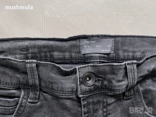Подарявам мъжки skinny дънки Zara 32/M, снимка 4 - Дънки - 53650661