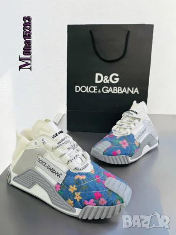 дамски маратонки от естествена кожа Dolce&Gabbana , снимка 5 - Маратонки - 50761498