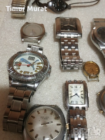 лот от дамски и мъжки часовници работещи и не работещи, снимка 2 - Мъжки - 53399132