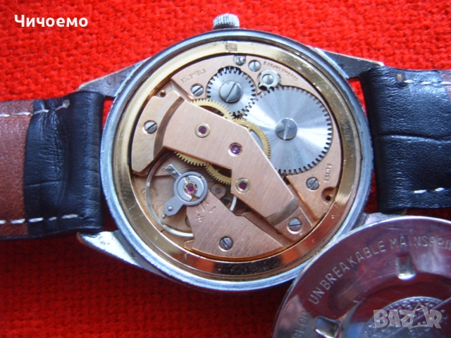 Original Atlantic Worldmaster 21 jewels 6300N Мъжки ръчен часовник, снимка 7 - Антикварни и старинни предмети - 51465946